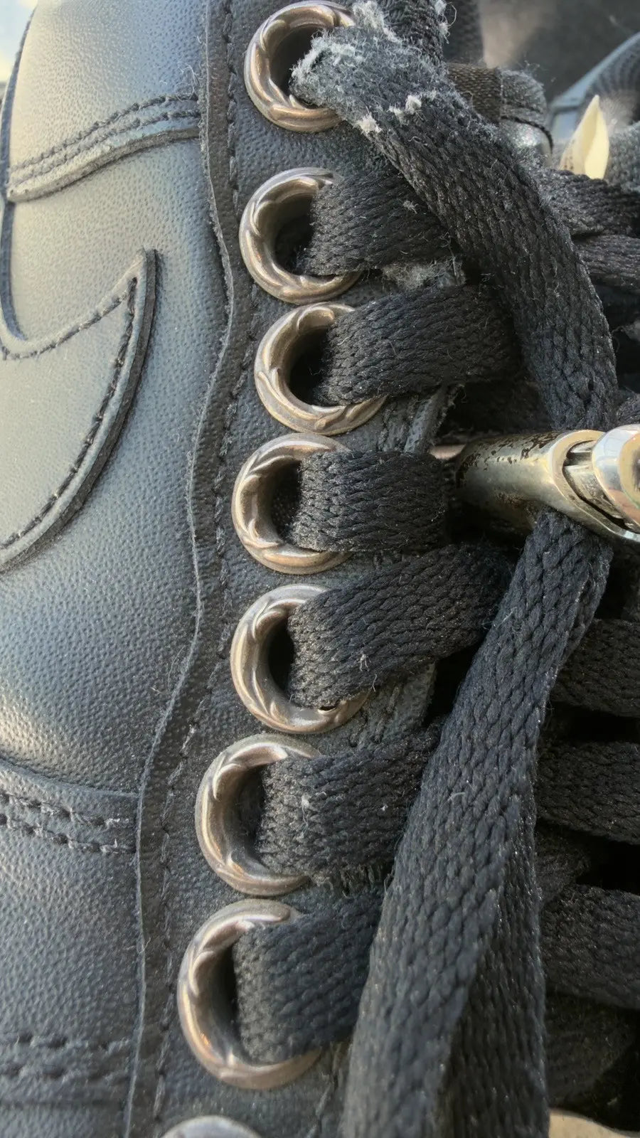 Chrome Hearts Air Force 1 Low Black Chrome Hearts
