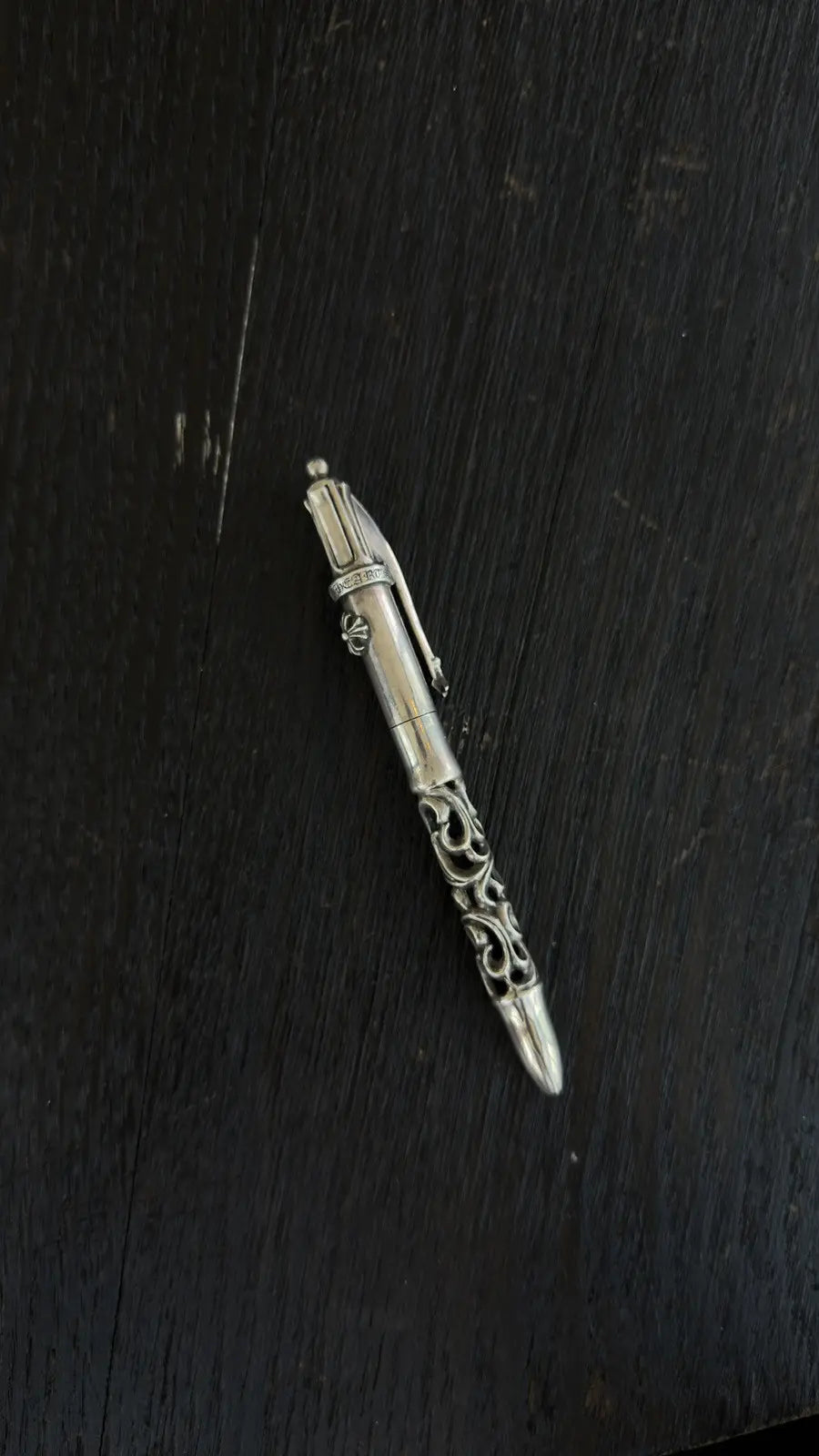Chrome Hearts Sterling Silver 4-Color Ballpoint Pen Chrome Hearts