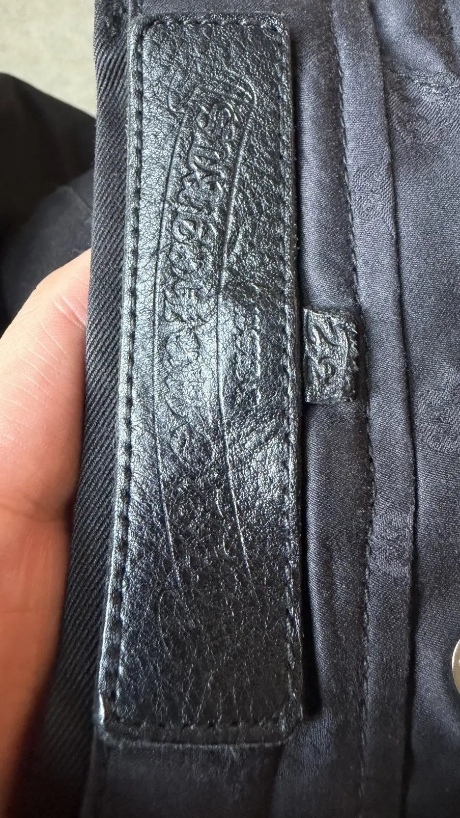Chrome Hearts Flooded Back Patches Chino Pants