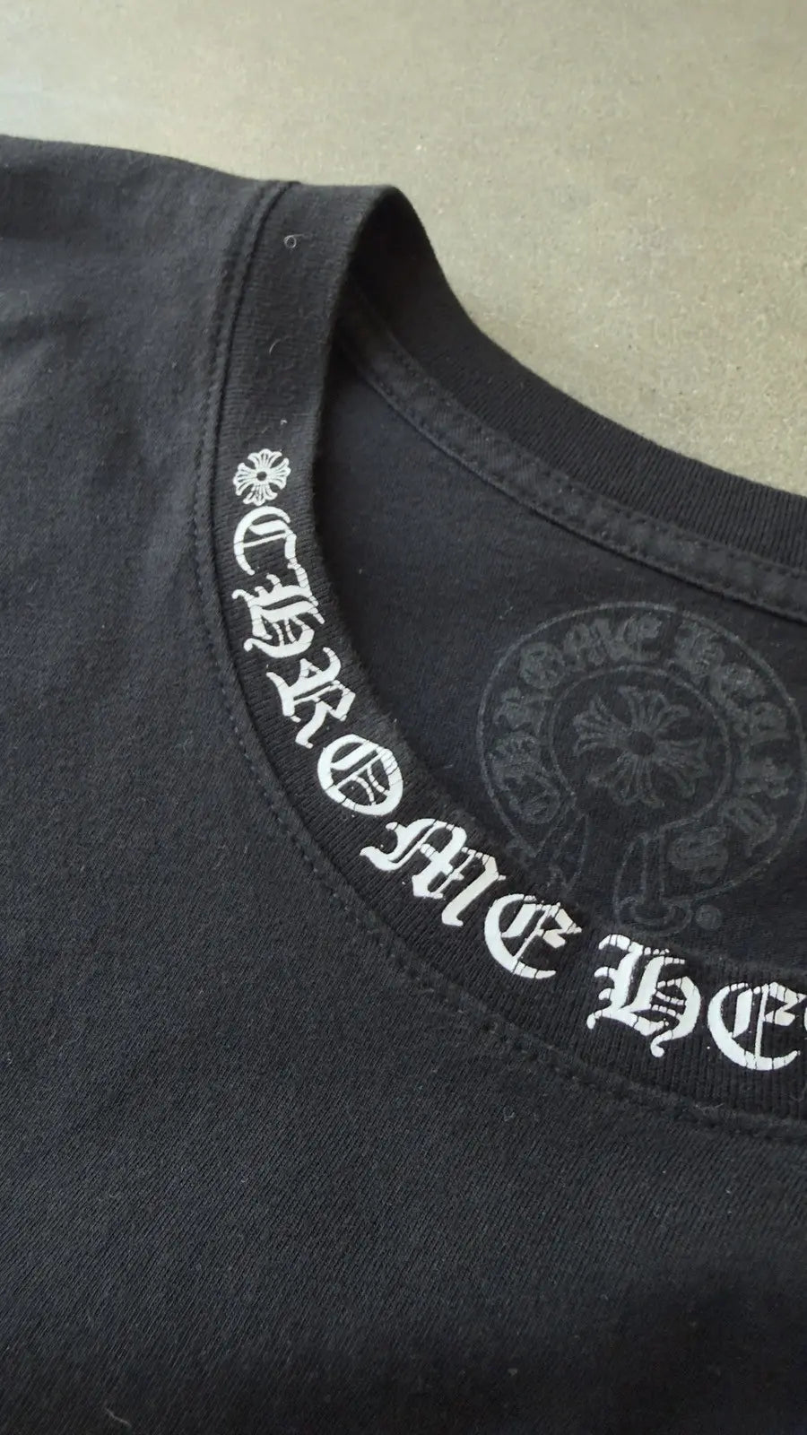 Chrome Hearts Neck Logo T-Shirt