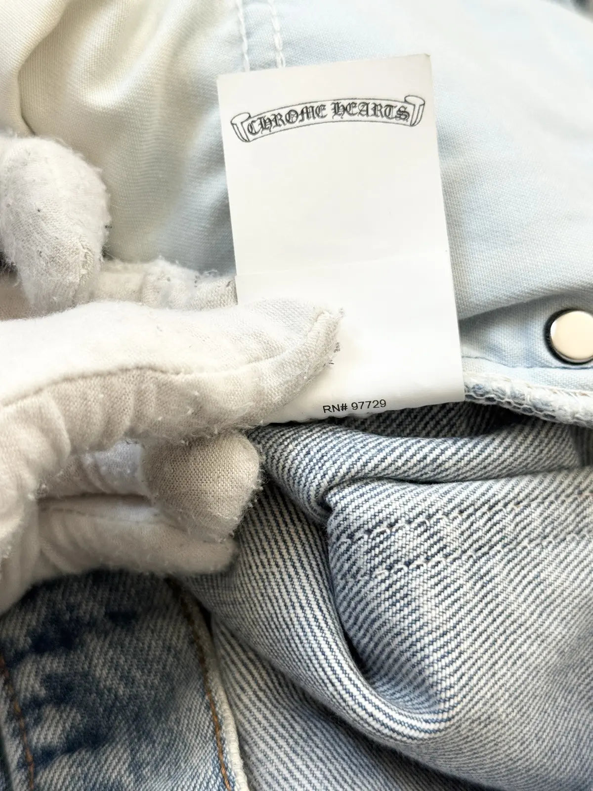 Chrome Hearts Orange Star Patch Levis Jeans