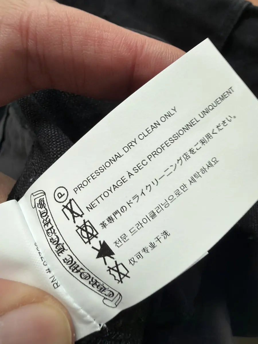 Chrome Hearts Flooded Patch Carpenter Denim Shorts