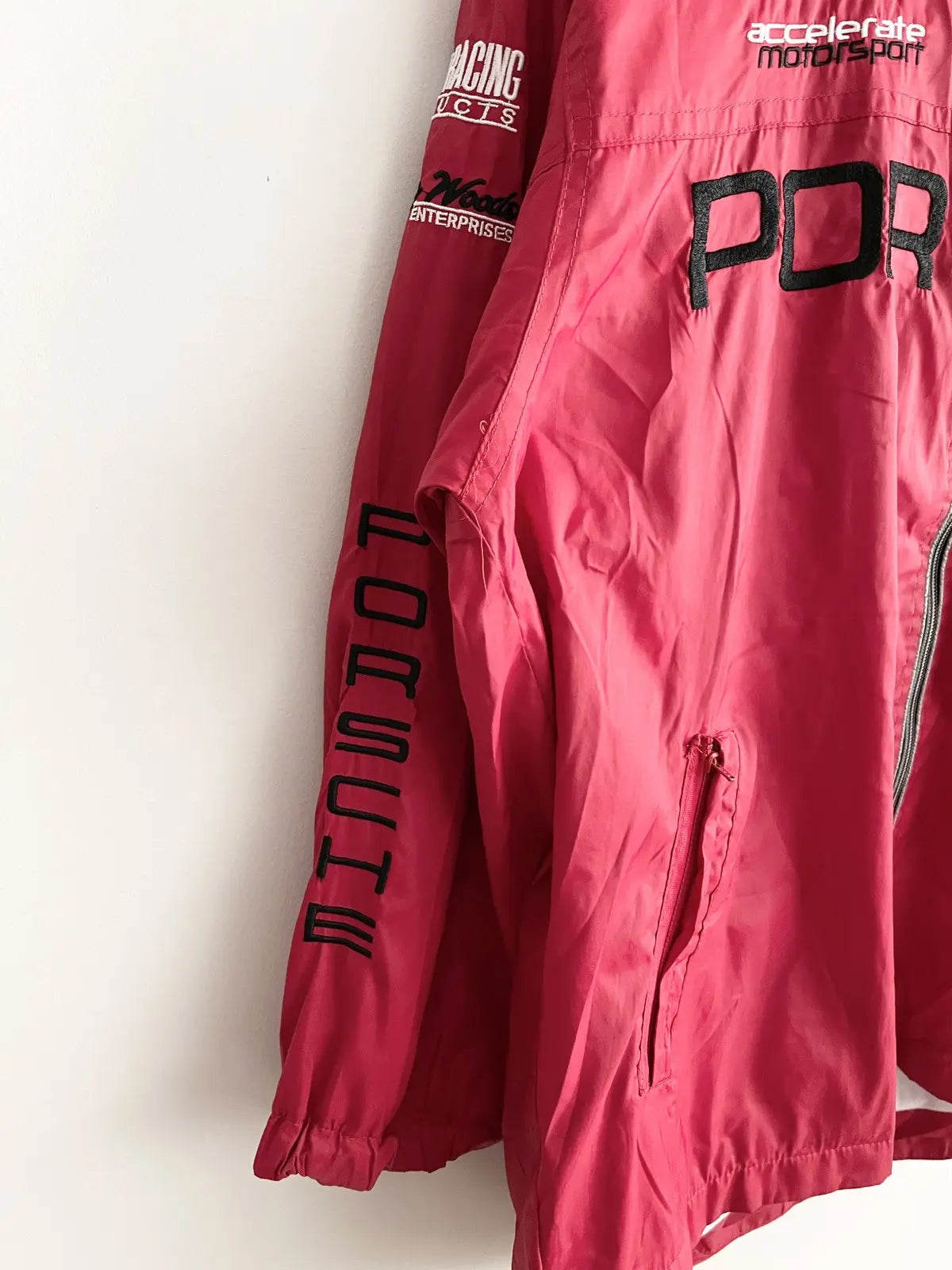 2000s Porsche Racing Windbreaker Jacket