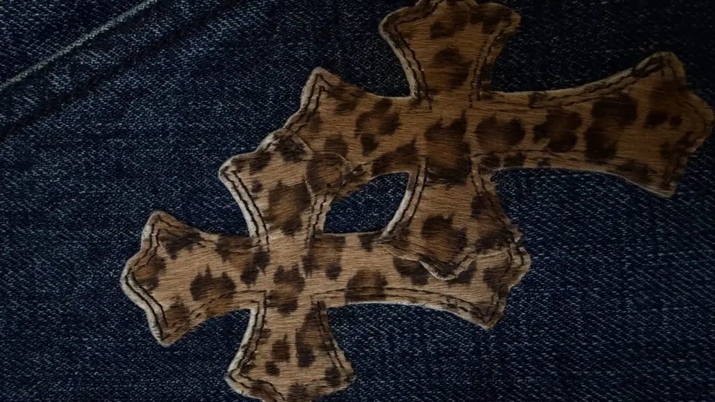 Chrome Hearts Turbo Diesel Cross Patch Carpenter Jeans