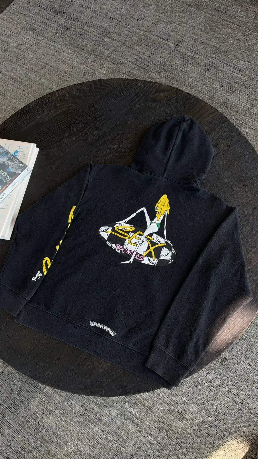 Chrome Hearts x Matty Boy Sex Records Concept Hoodie Size XL Chrome Hearts