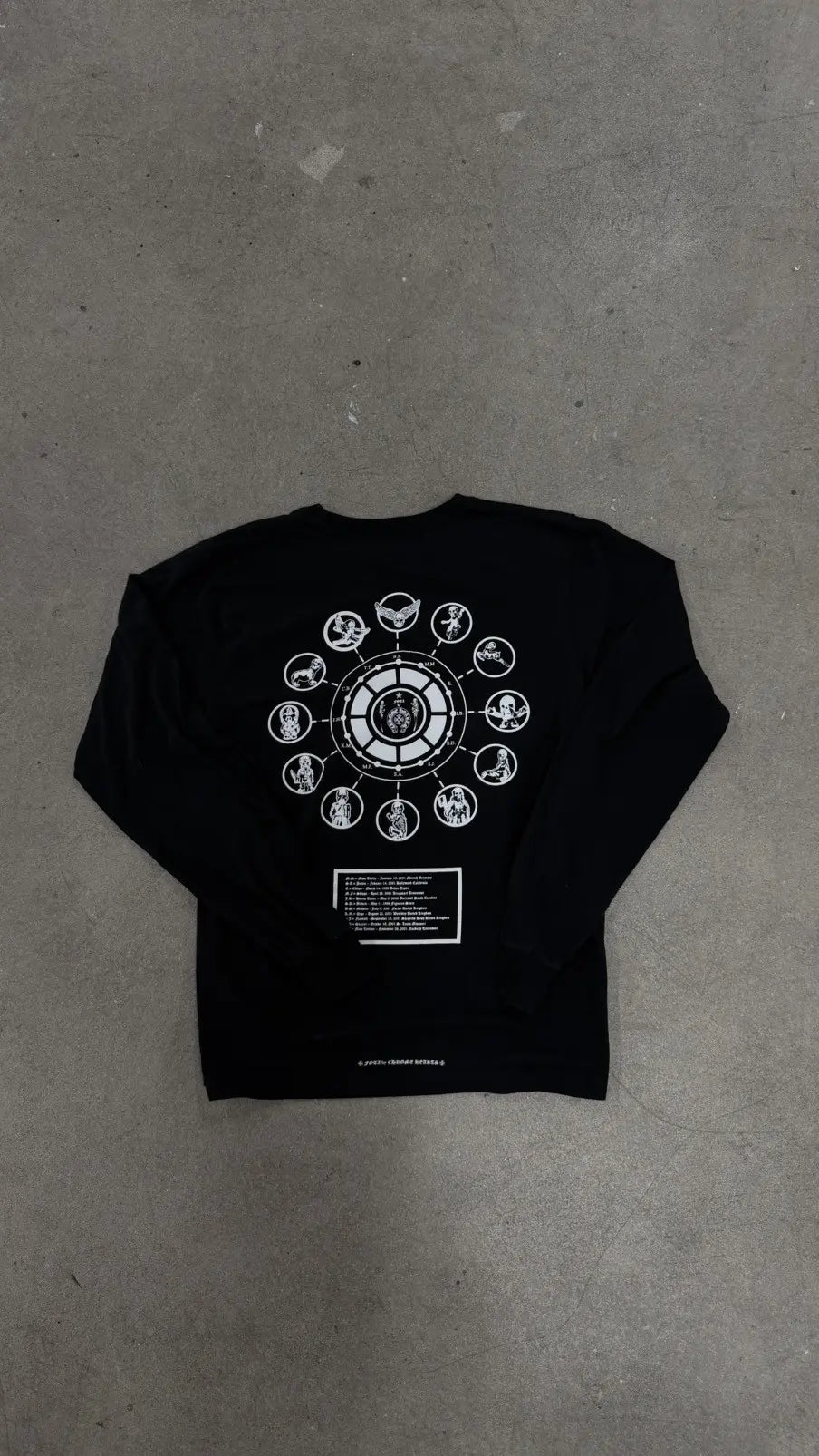 Chrome Hearts FOTI Zodiac T-Shirt Black