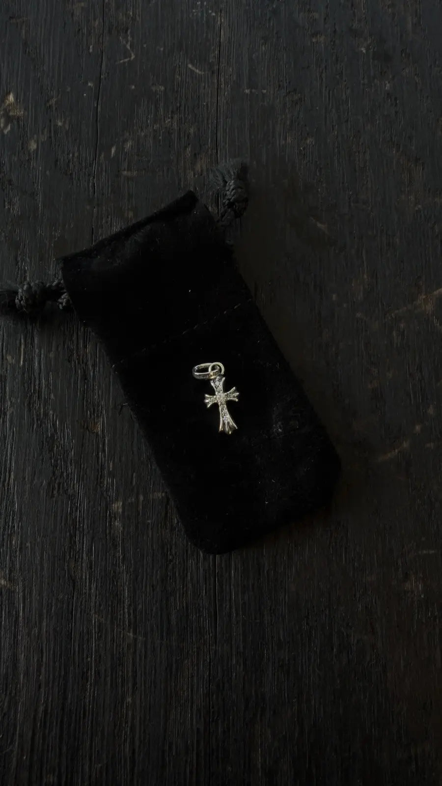Chrome Hearts Babyfat Cross Pendant Chrome Hearts