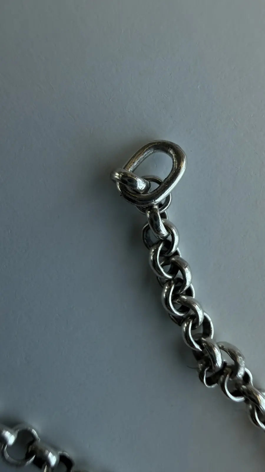 Chrome Hearts Sterling Silver Roll Chain Chrome Hearts