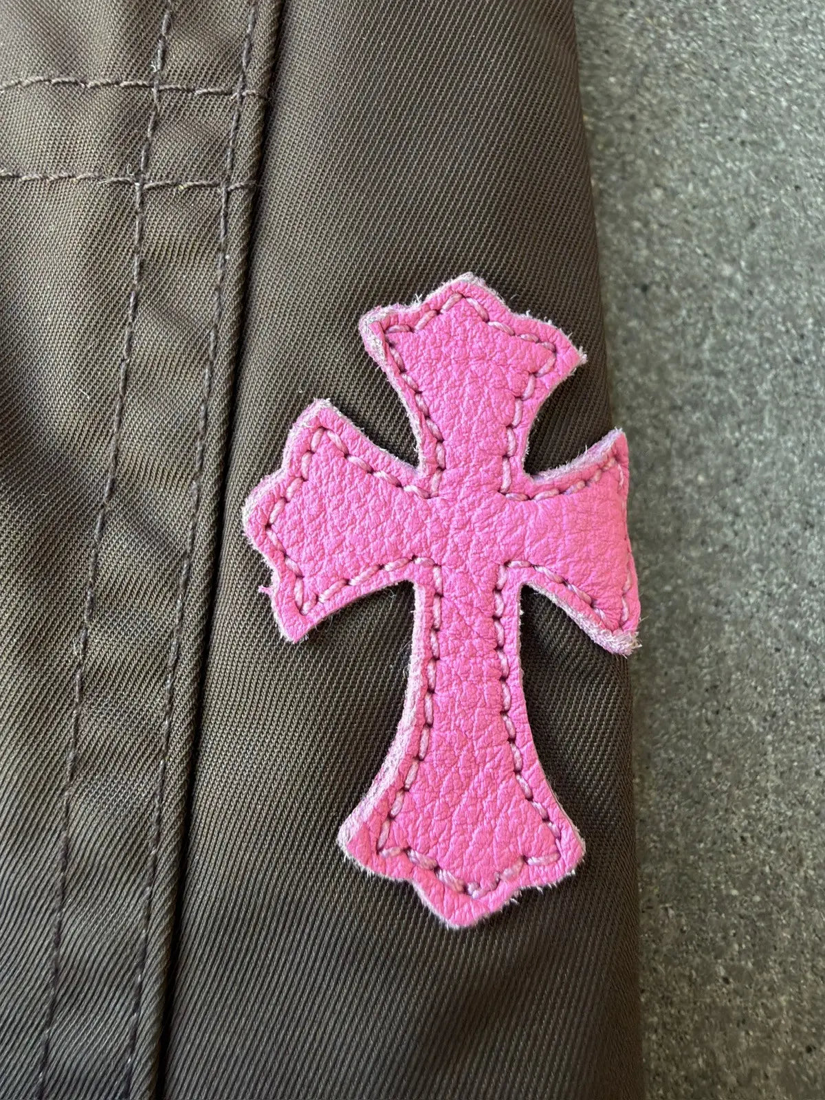 Chrome Hearts Pink Lucky Patch Nylon Carpenter