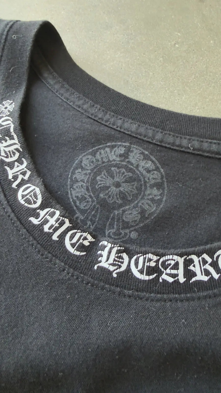 Chrome Hearts Neck Logo T-Shirt