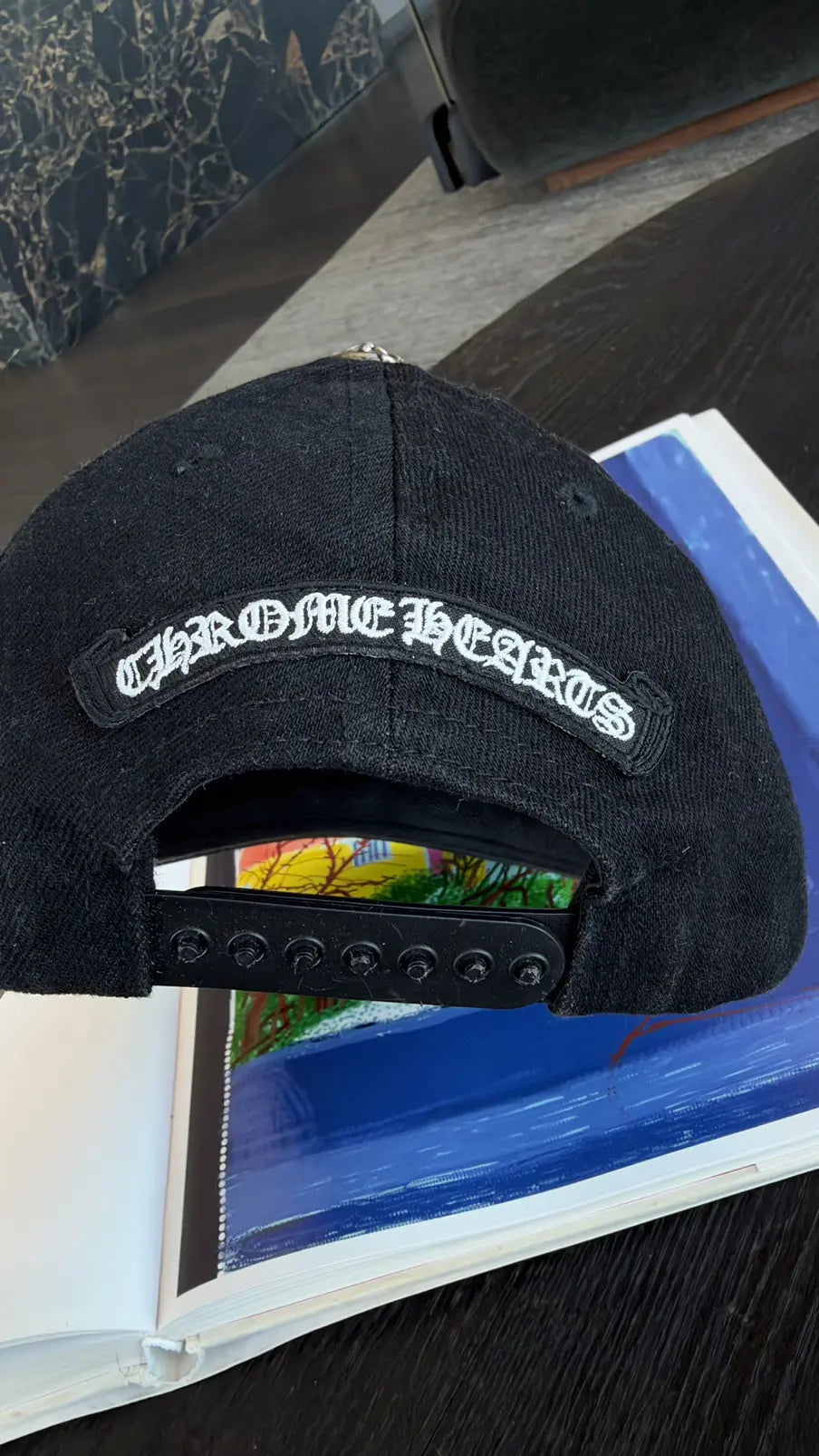 Chrome Hearts Horseshoe Cross Baseball Hat Chrome Hearts