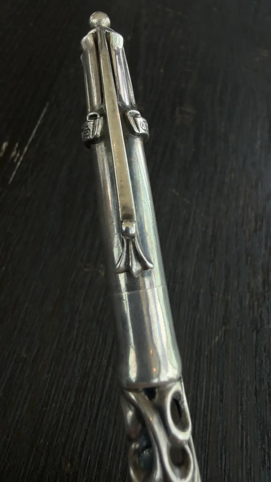 Chrome Hearts Sterling Silver 4-Color Ballpoint Pen Chrome Hearts