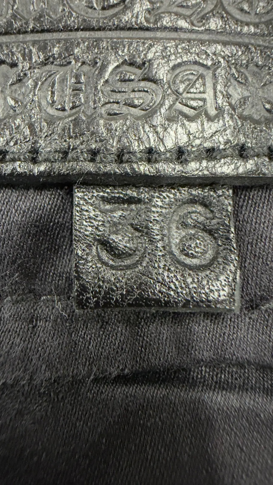 Chrome Hearts Cross Patch With Lucky Patch Shorts