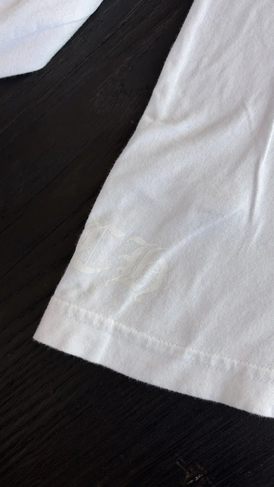 Chrome Hearts Scroll Label Long Sleeve Tee Size L Chrome Hearts