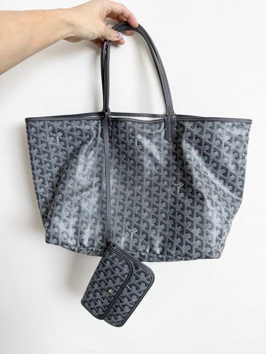 Goyard Goyardine Saint Louis PM Grey