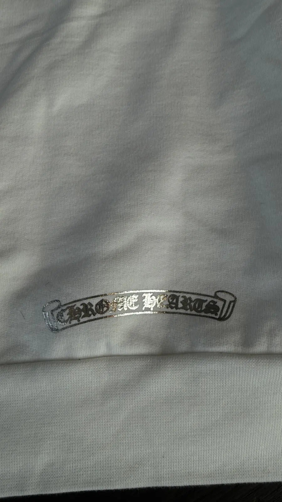 Chrome Hearts Foil Print Hoodie Chrome Hearts