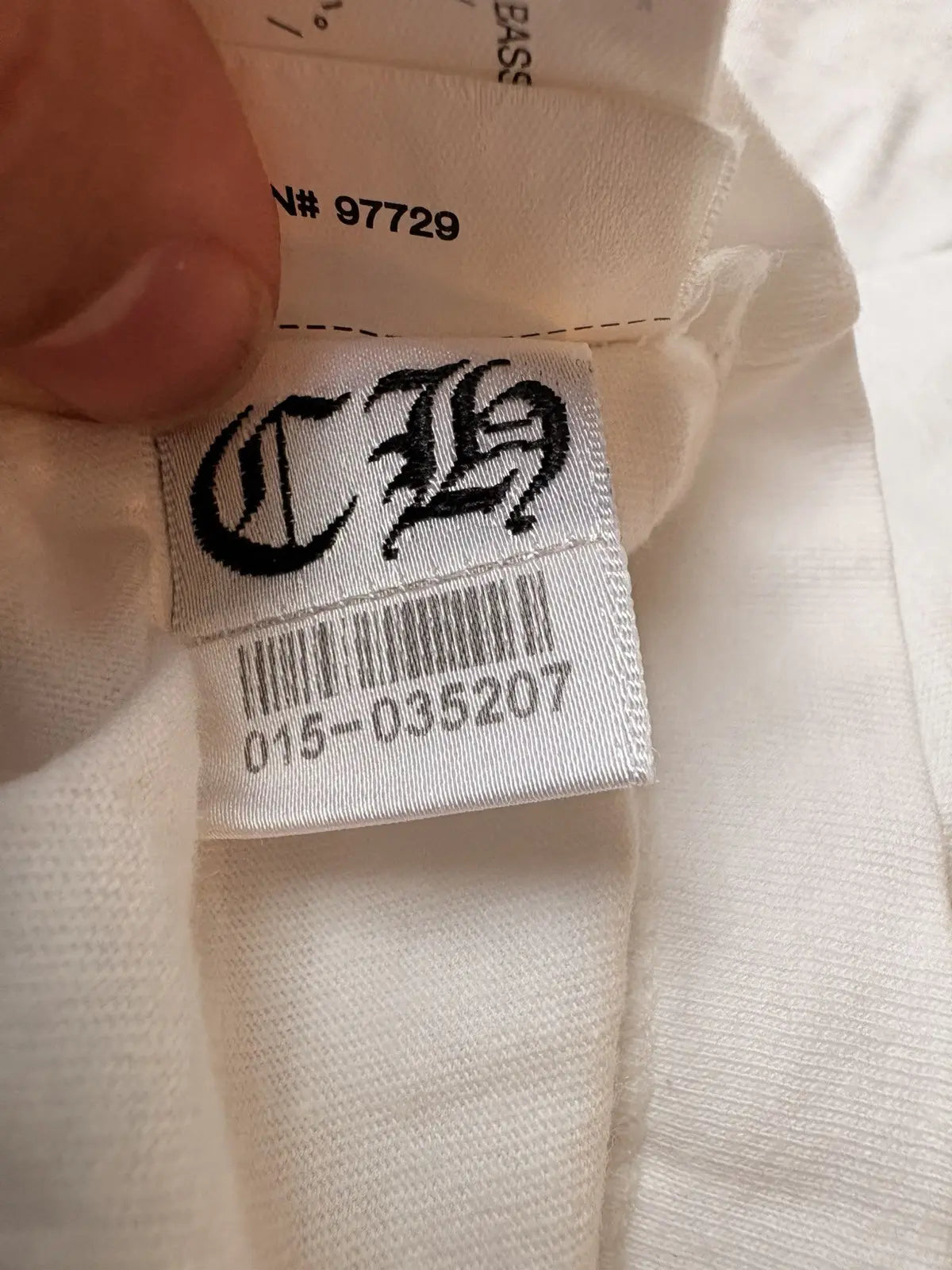 2010s Chrome Hearts Los Angeles Exclusive Cross Tee
