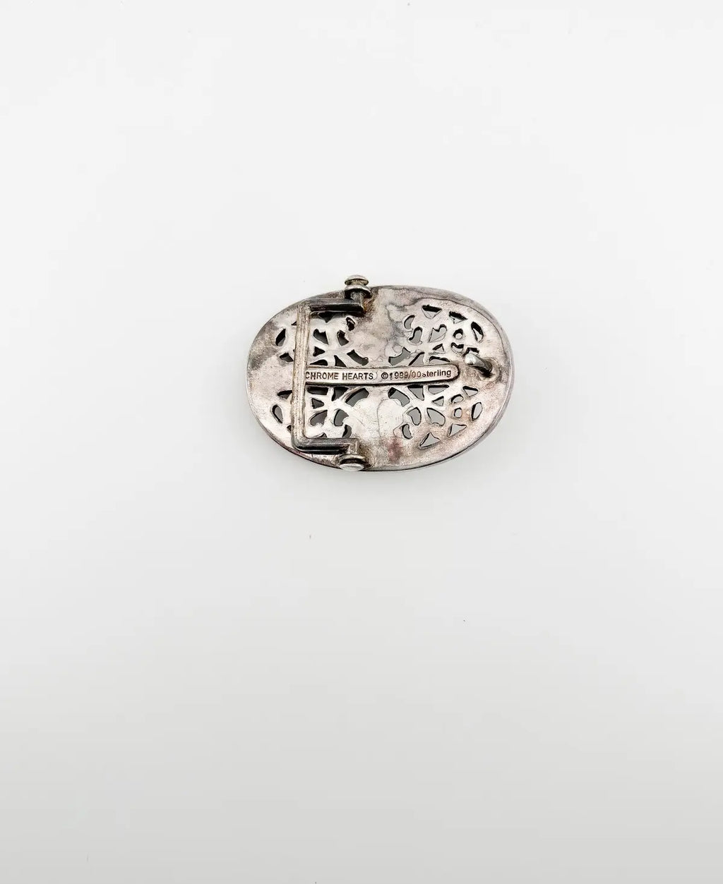 Chrome Hearts Oval Cross Belt Buckle