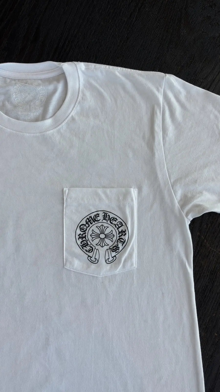Chrome Hearts Horseshoe Logo Graphic T-Shirt Size M Chrome Hearts