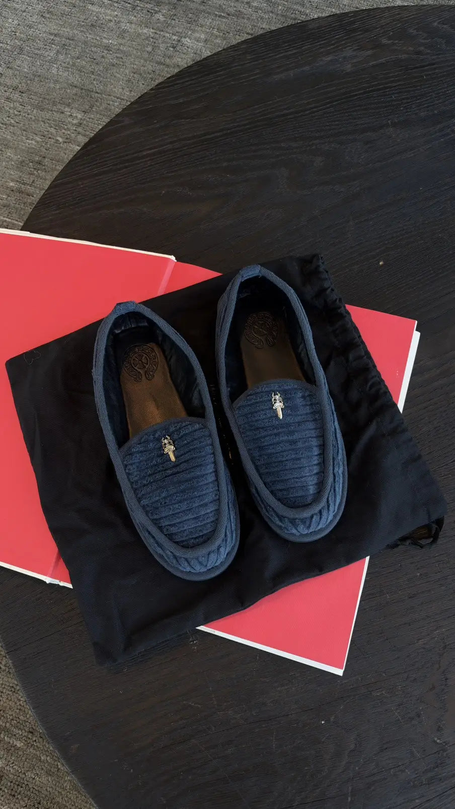 Chrome Hearts Dagger Slippers Size 8 Chrome Hearts