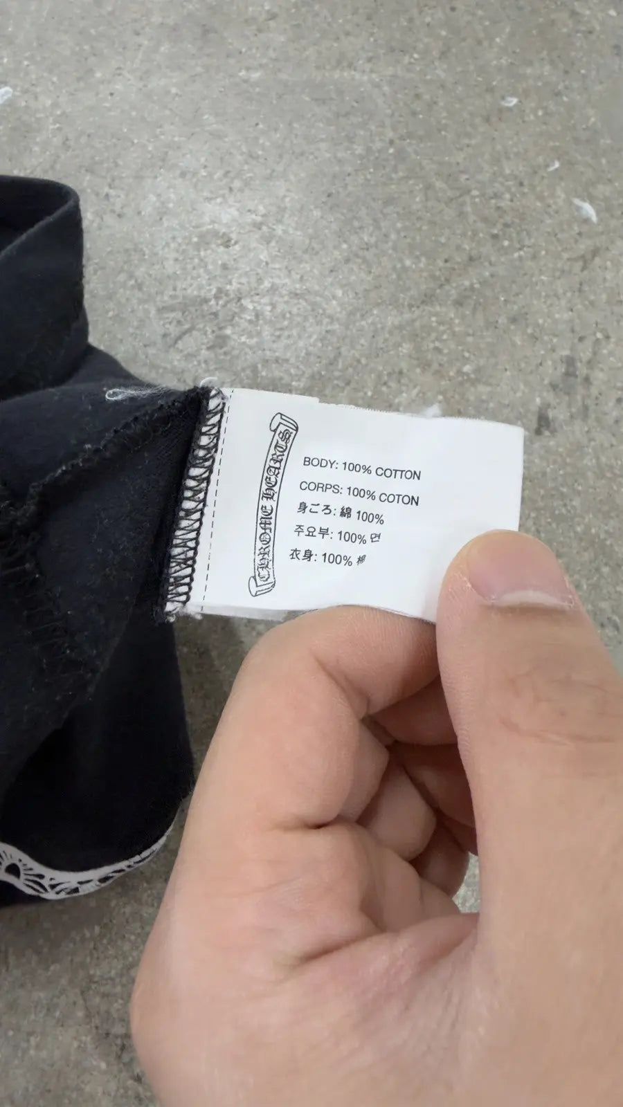 Chrome Hearts Cross Hollywood Pocket Tee