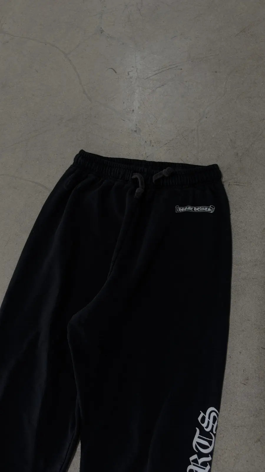 Hearts Chrome Hearts Sweatpants Black