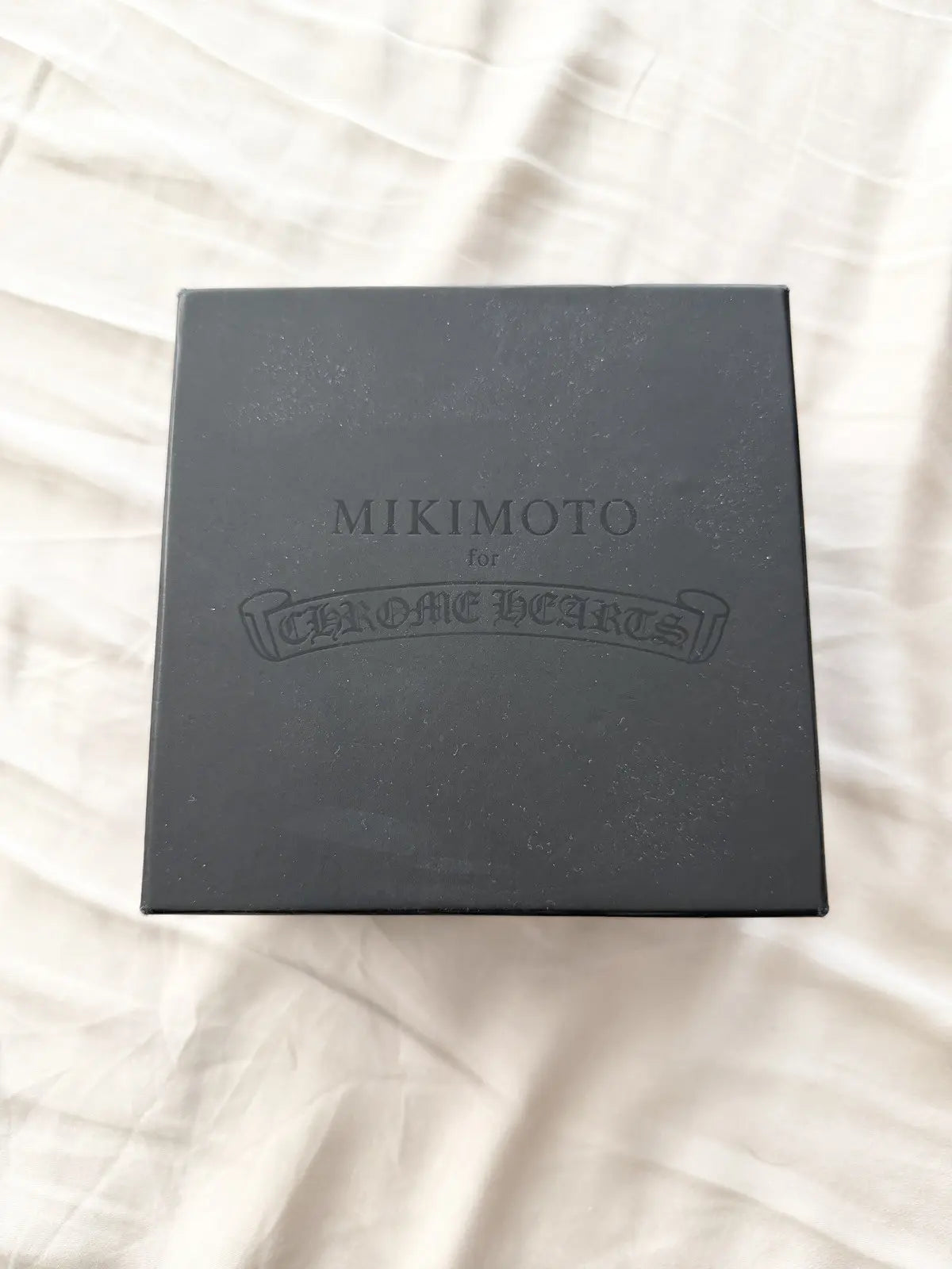 Chrome Hearts Mikimoto White Pearl Bracelet