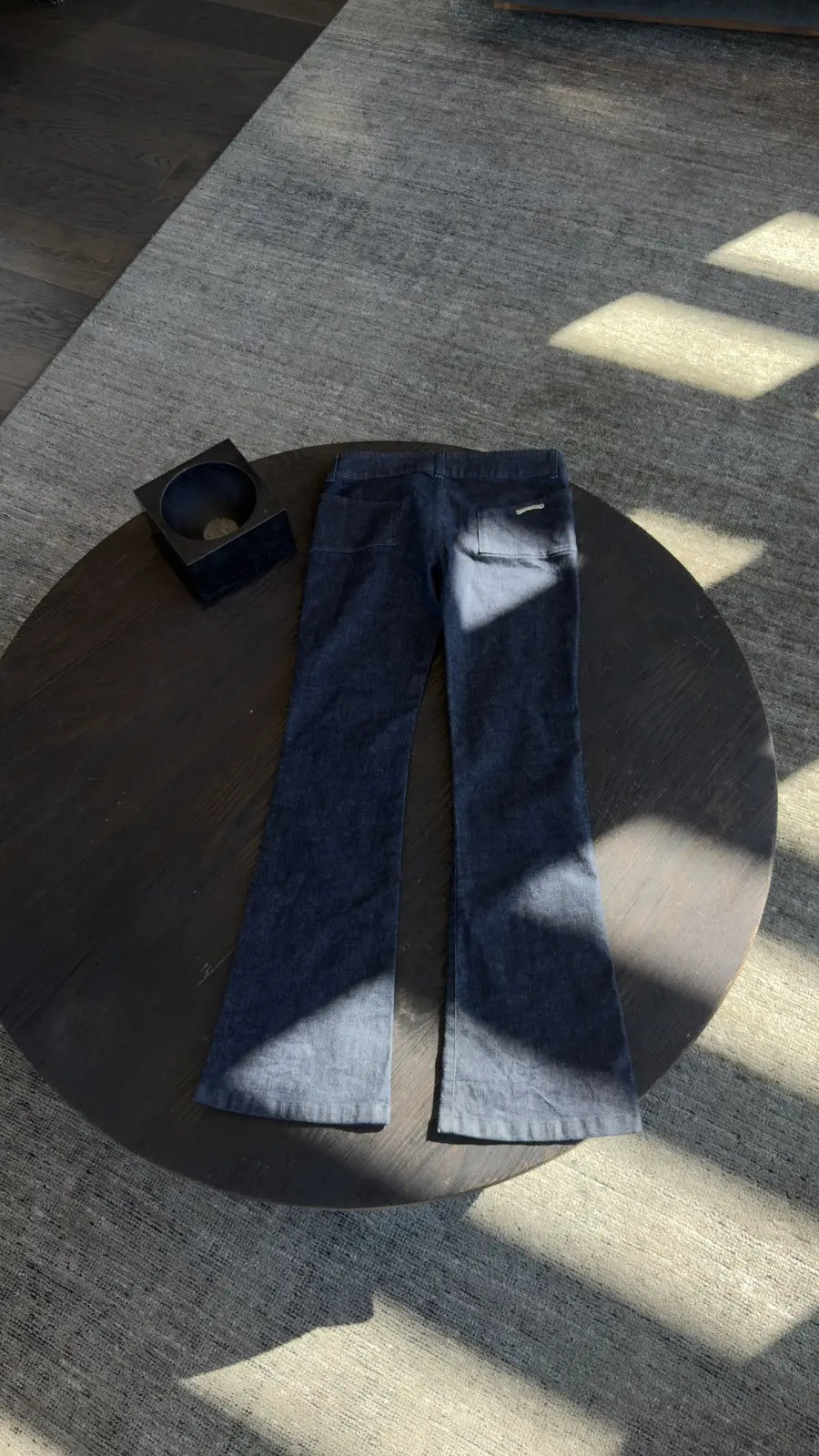 Chrome Hearts Denim Flared Pants Chrome Hearts