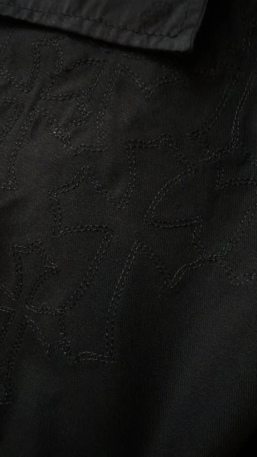 Chrome Hearts Black Camouflage Cross Patch Chino Pants