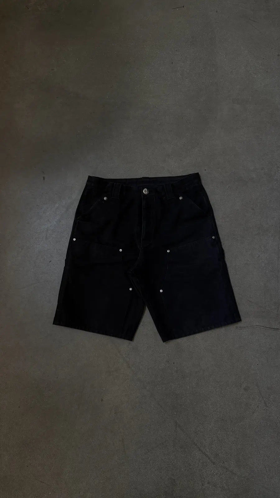 Chrome Hearts Flooded Back Patches Carpenter Pants