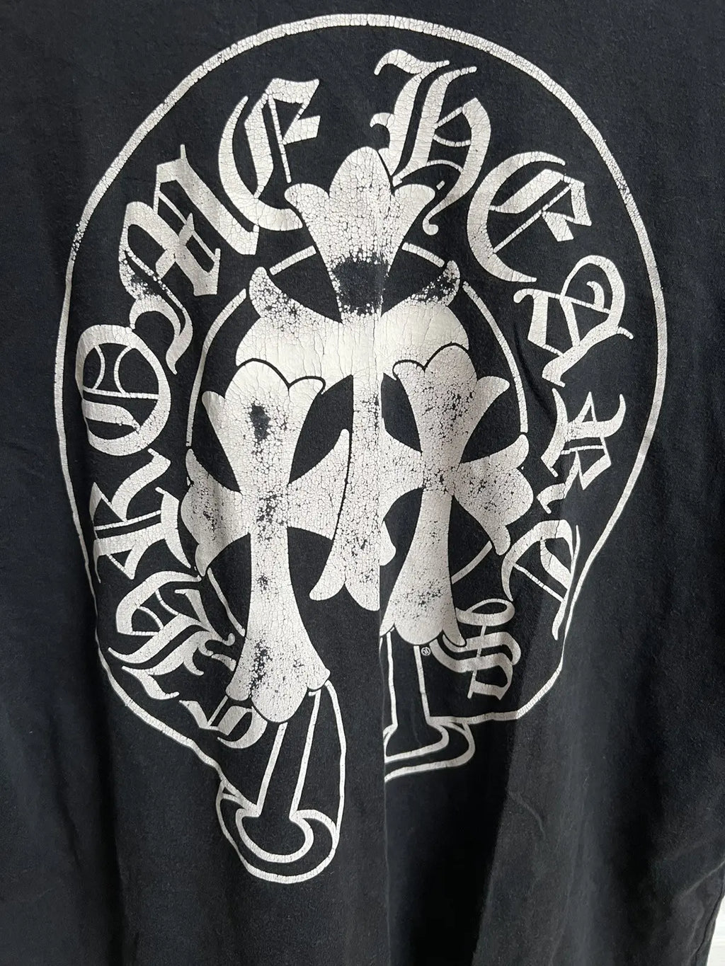 Chrome Hearts Triple Cross Horseshoe T-Shirt Black