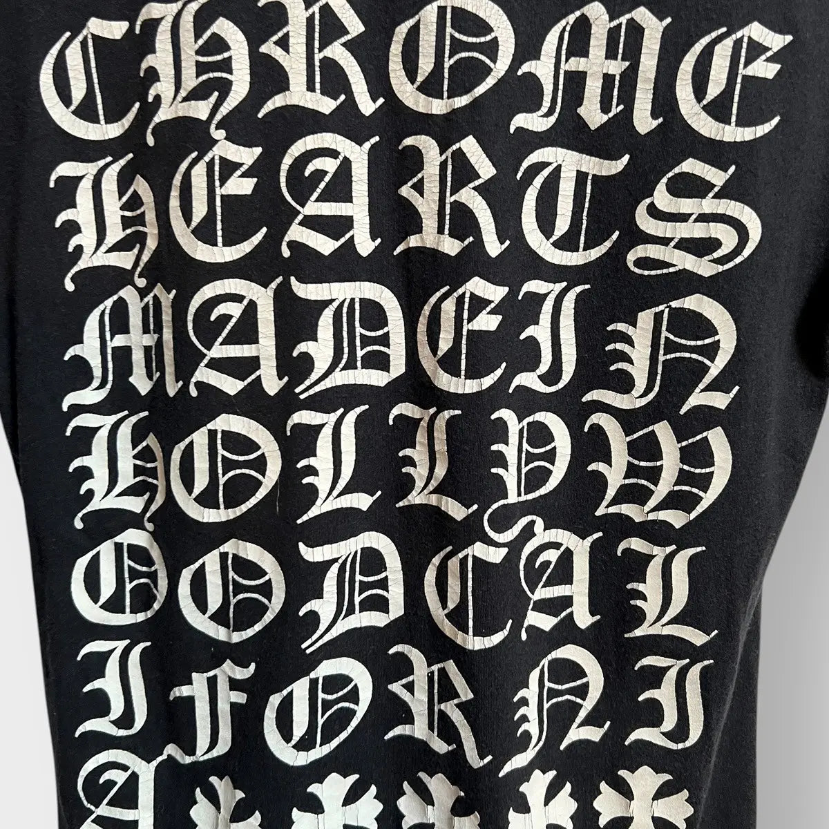 2010s Chrome Hearts Horseshoe Eye Chart Tee