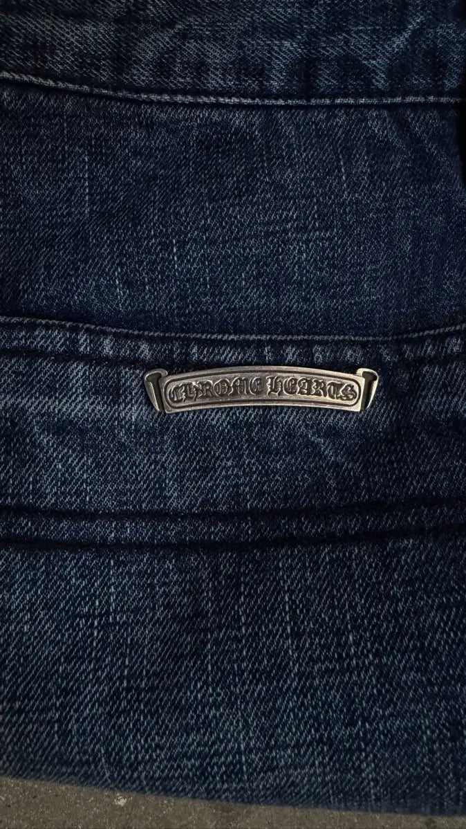 Chrome Hearts Turbo Diesel Cross Patch Carpenter Jeans