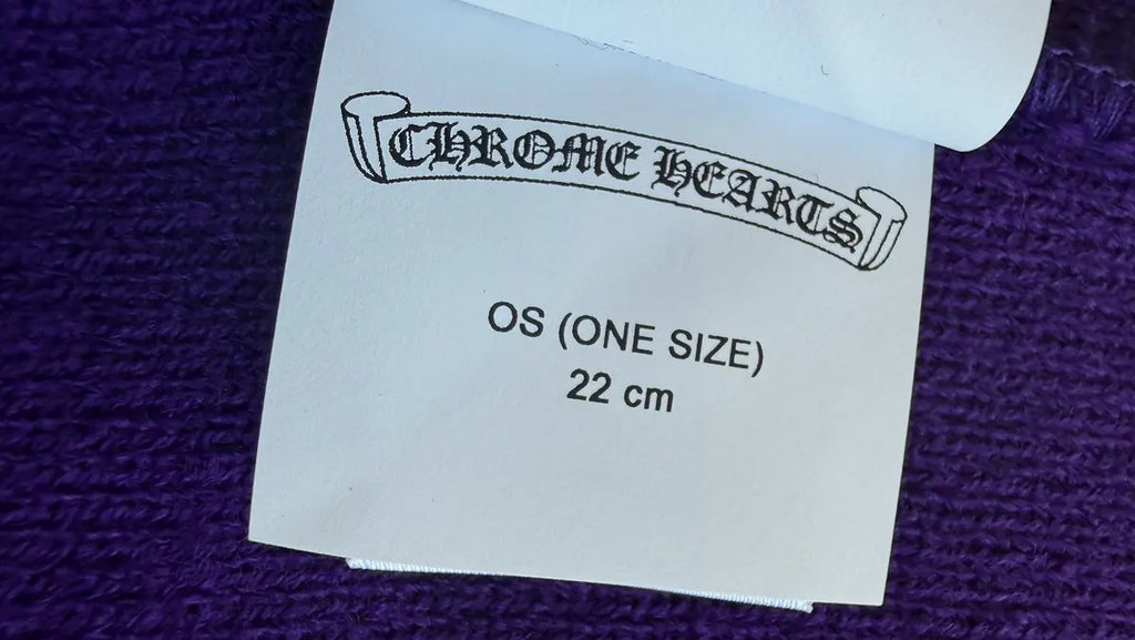 Chrome Hearts Logo-Embroidered Beanie Chrome Hearts