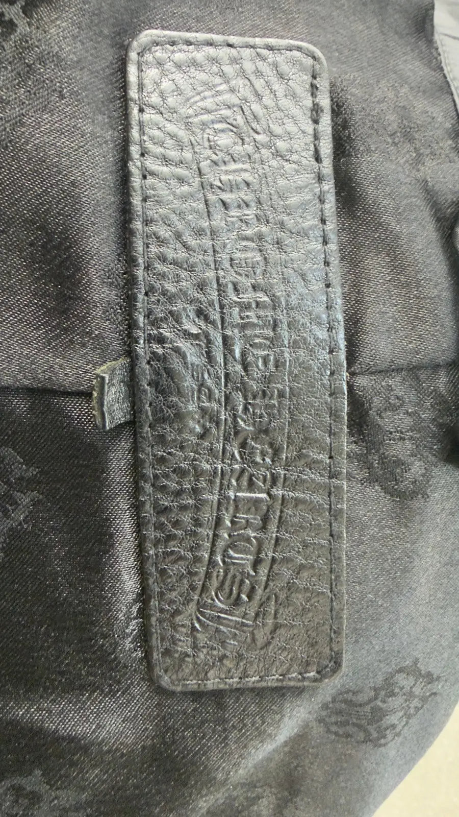Chrome Hearts Cemetery Cross Patch Axe Vest