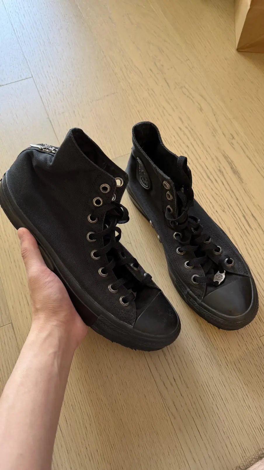Chrome Hearts Converse Taylor All Star Hi Waterproof Boots