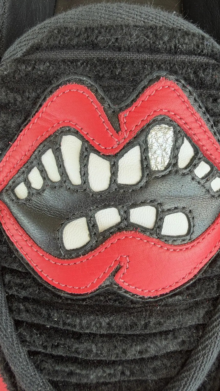 Chrome Hearts x Matty Boy Chomper Patch Slippers Size 41 Chrome Hearts