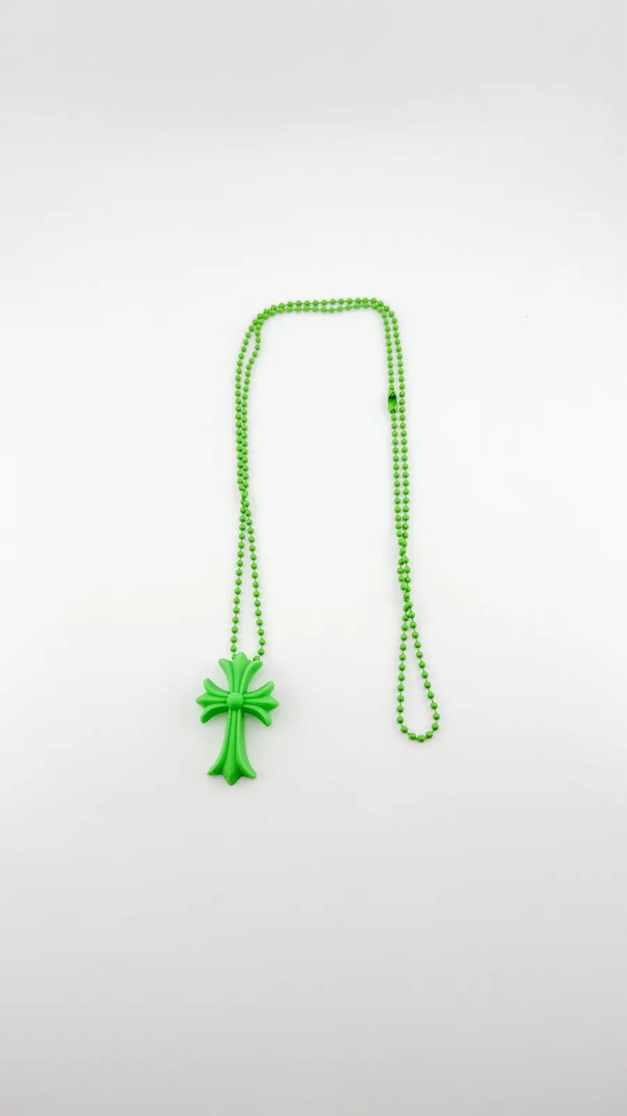 Chrome Hearts Silichrome Silicone Green Pendant