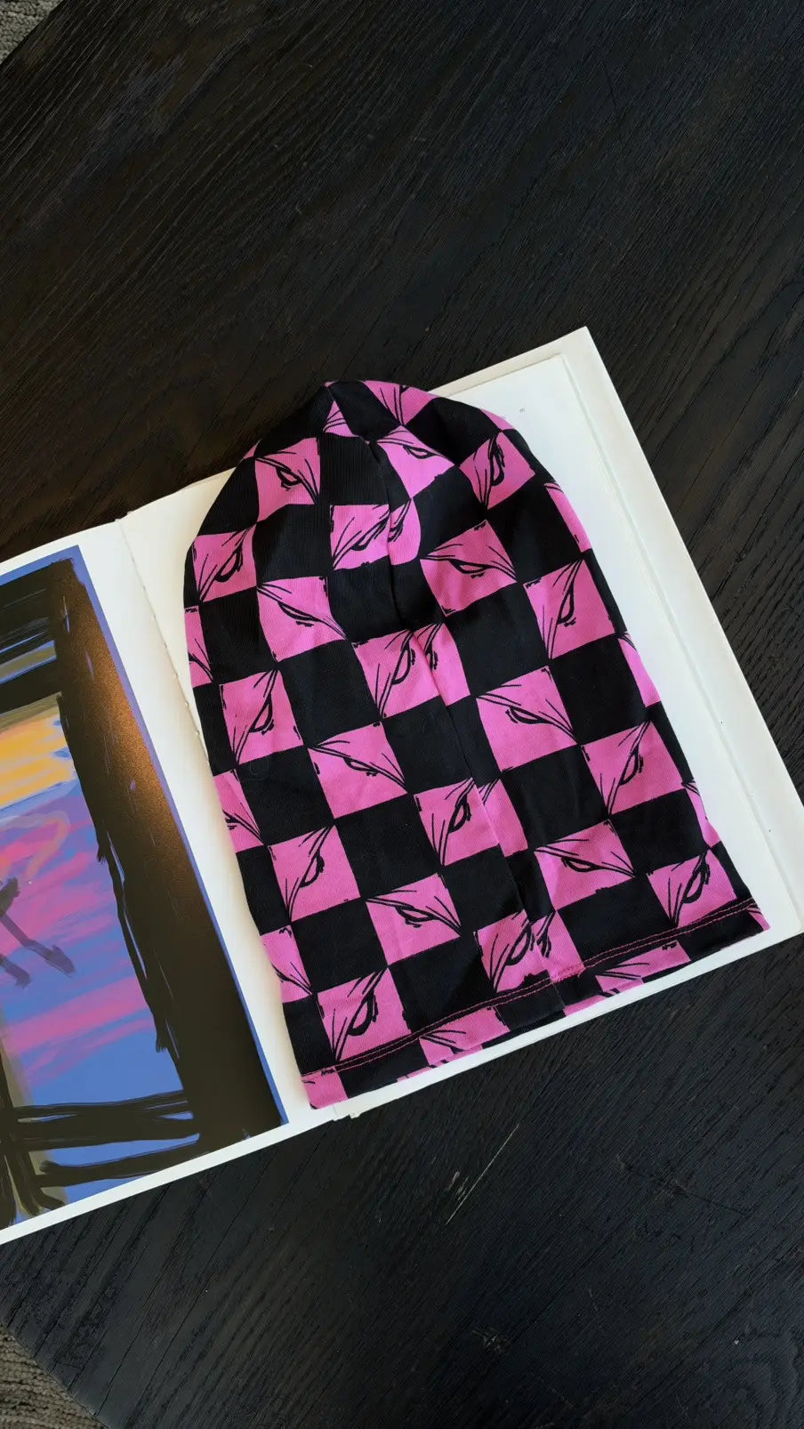 Chrome Hearts x Matty Boy Checkered Ski Mask Chrome Hearts
