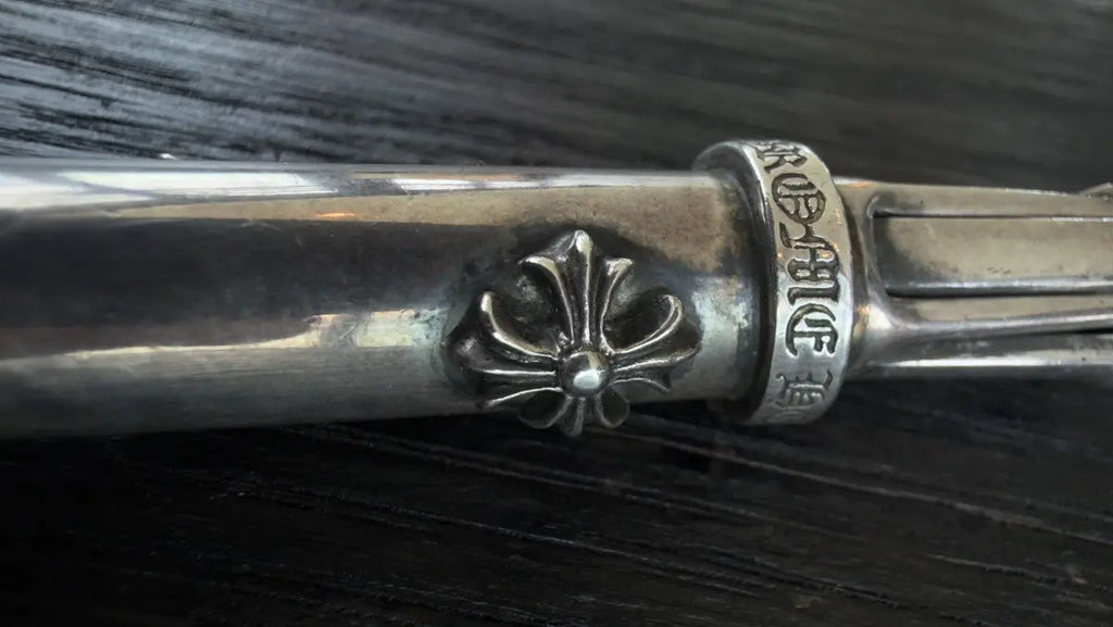 Chrome Hearts Sterling Silver 4-Color Ballpoint Pen Chrome Hearts