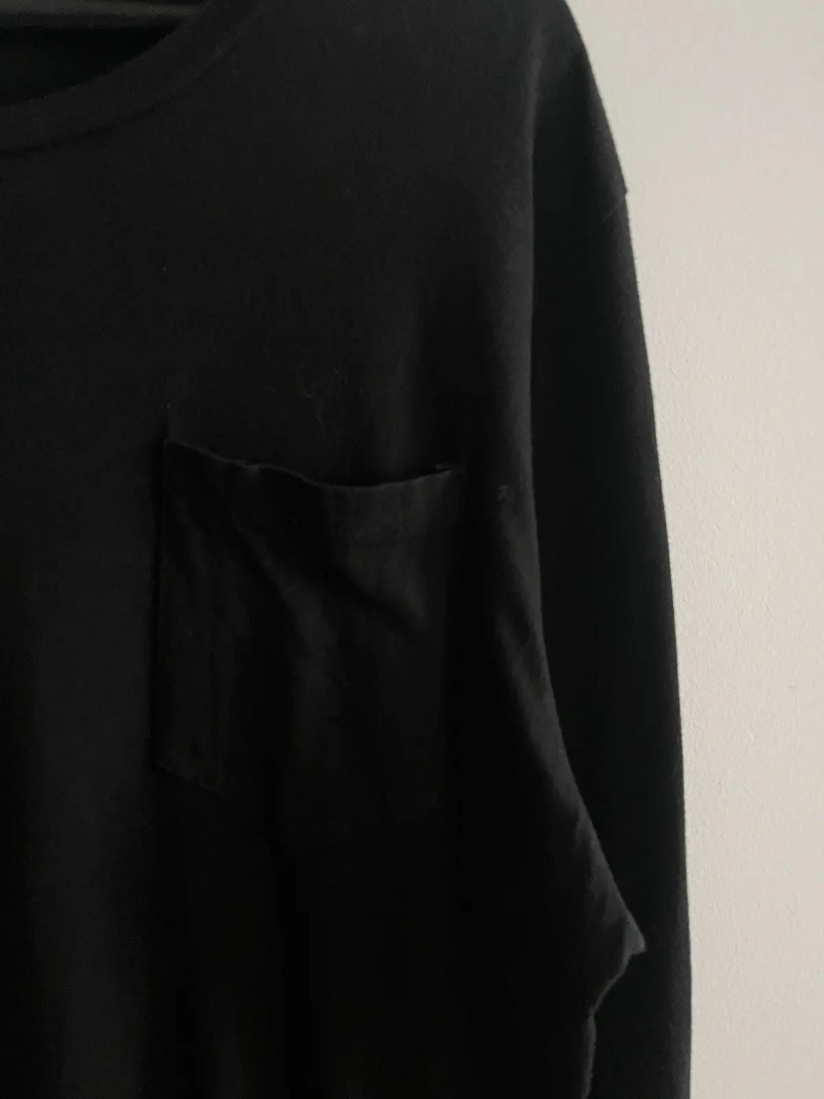 Chrome Hearts Plus Patch Sliver Tag LS Pocket Tee
