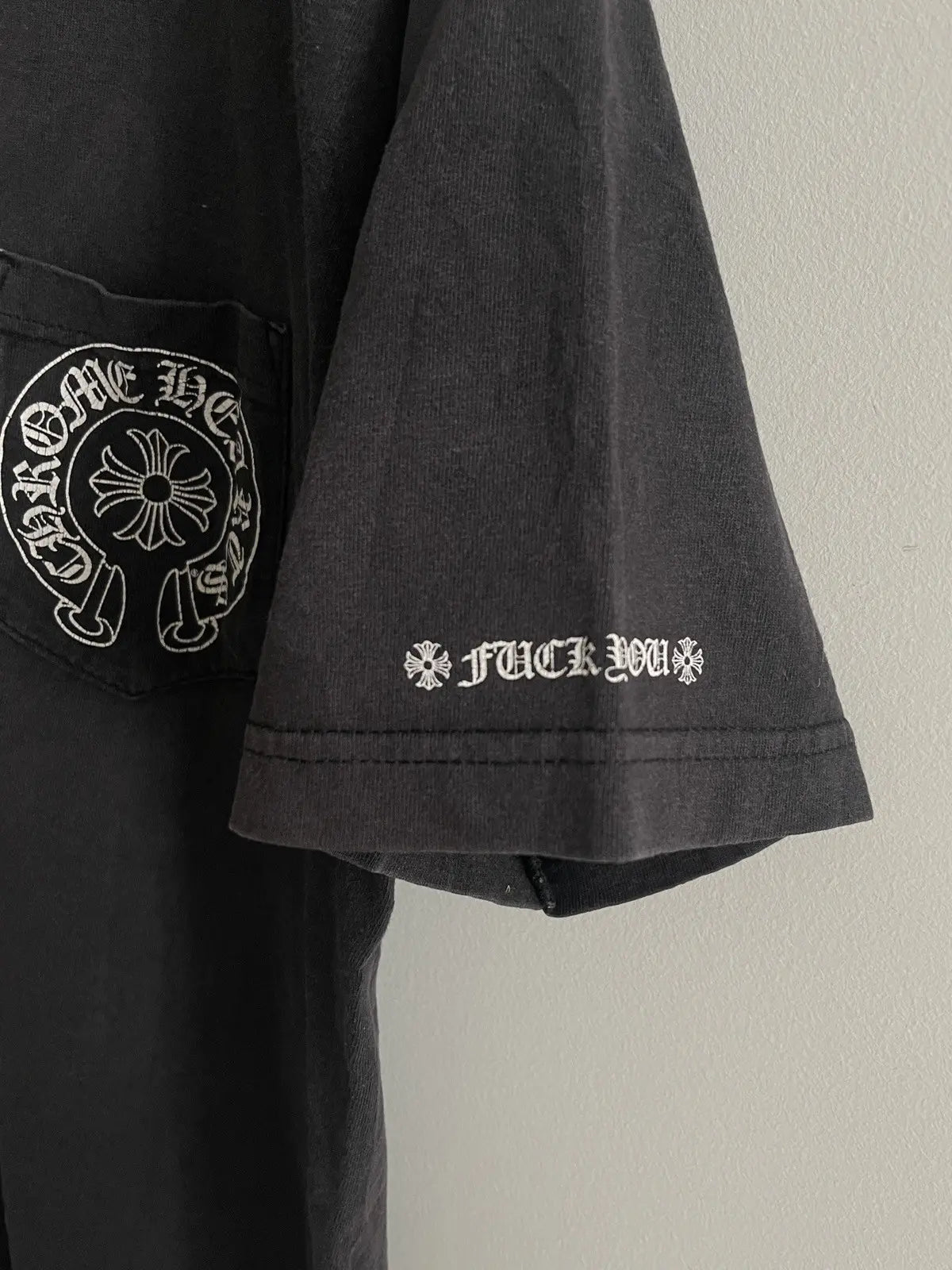 2000s Chrome Hearts Taipei Horseshoe Pocket Tee