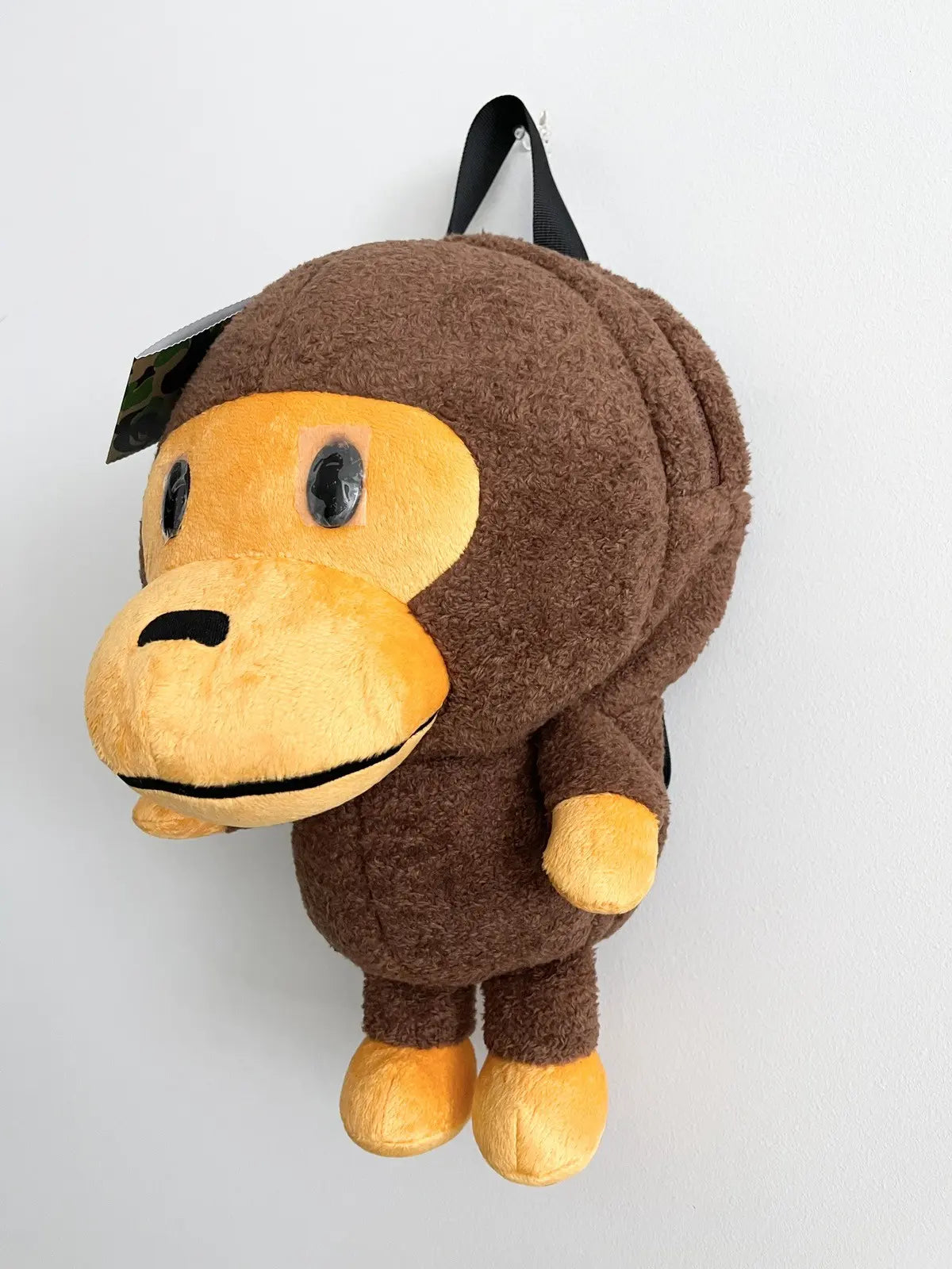 BAPE Baby Milo Plush Backpack Bag