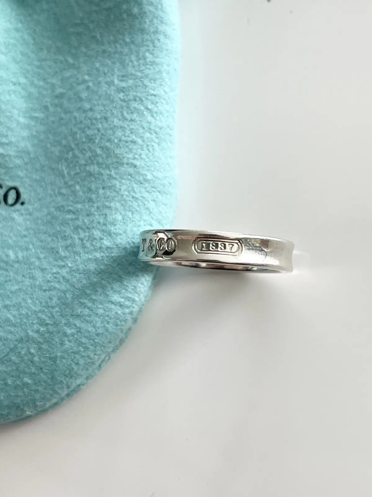 Tiffany & Co. 1837 Ring In Sliver