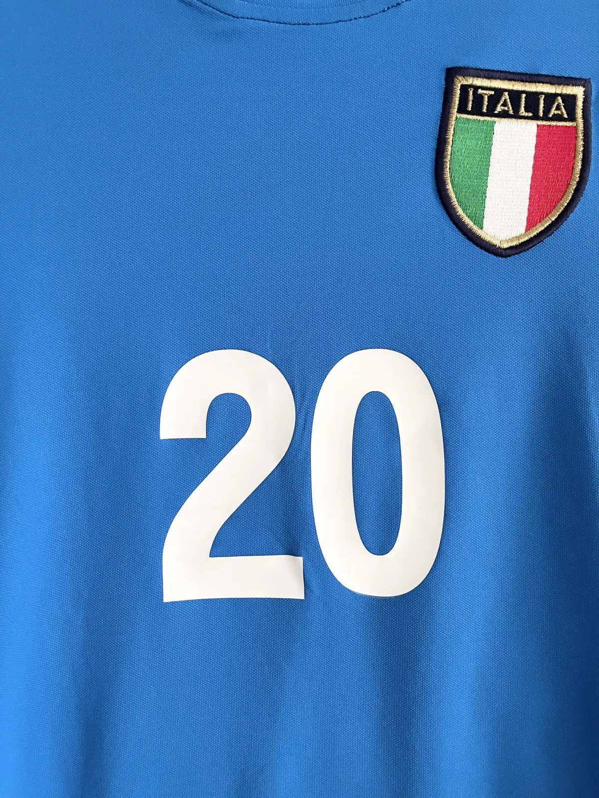 2001-02 Italy Home Jersey #20 Montella