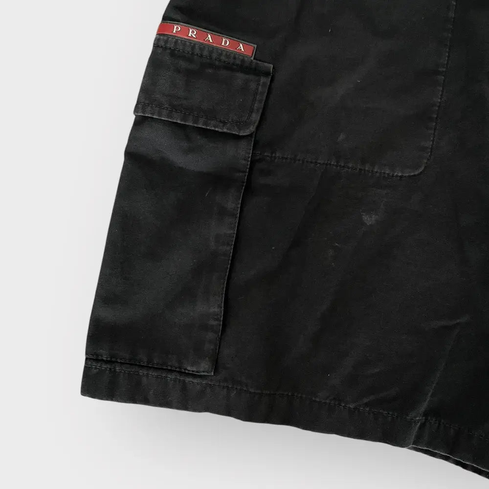 2000s Prada Bermuda Cargo Shorts