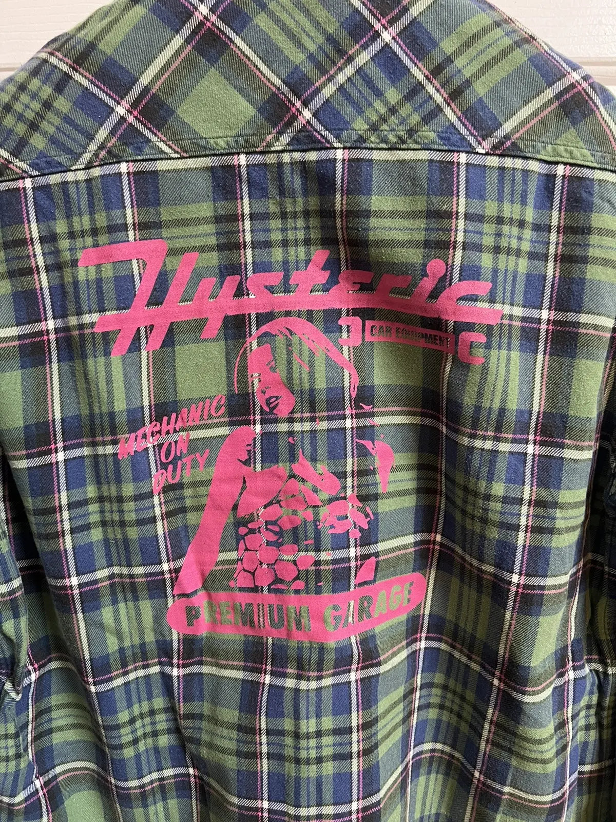 2000s Hysteric Glamour Premium Garage Flannel Shirt