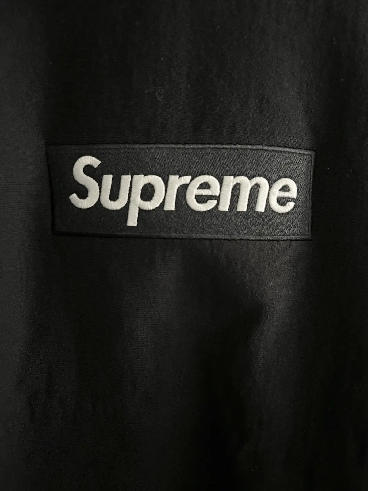 2018 Supreme Black Box Logo Sweatshirt