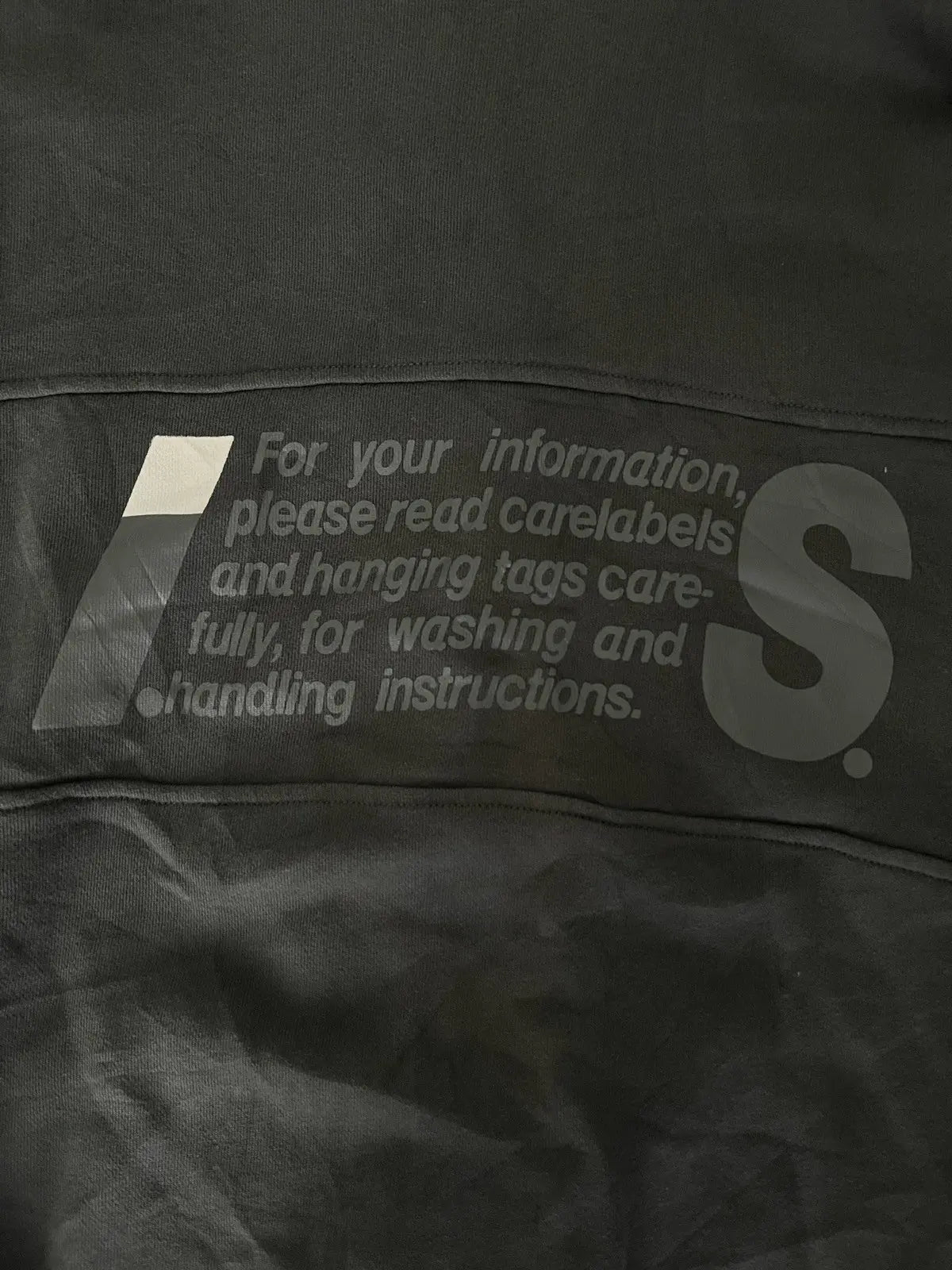 1990s Issey Miyake Care Label IS Zip Hoodie