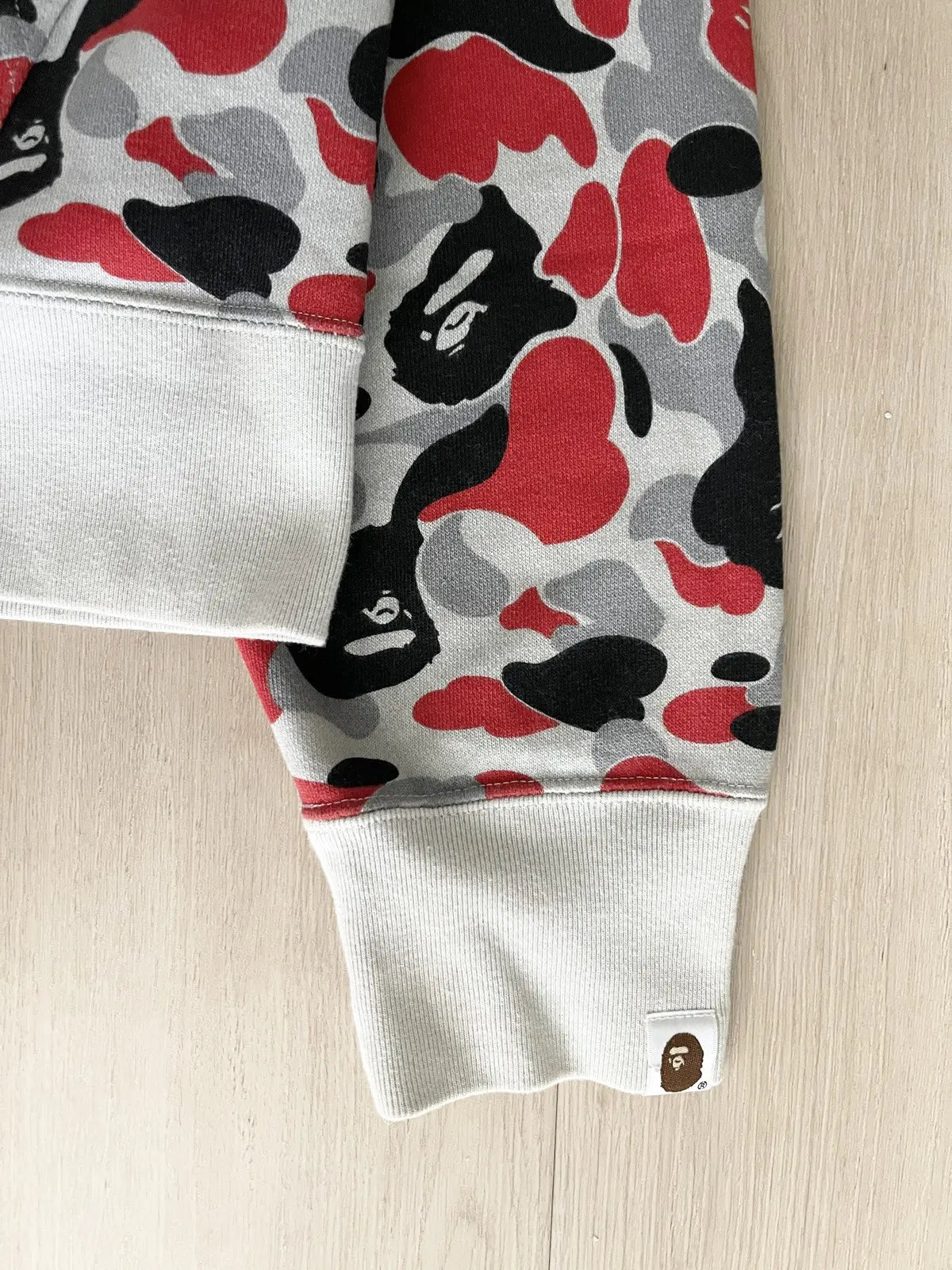 Bape x Ultraman Full Zip Camo Hoodie